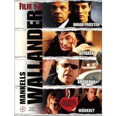 Wallander Box 1 Innan Frosten / Byfånen / Bröderna / Mörkre (DVD)