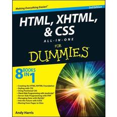 HTML, XHTML and CSS All-in-One For Dummies (Paperback, 2013)