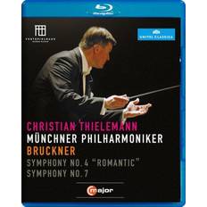 Bruckner: Symphonies Nos 4 & 7 [Christian Thielemann, Munich Philharmonic Orchestra] [C Major: 712304] [Blu-ray]