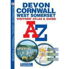 Devon, Cornwall and West Somerset Visitors' Atlas (A-Z Street Maps & Atlases) (Paperback, 2009)