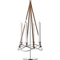 Leather Candlesticks, Candles & Home Fragrances Georg Jensen Season Extension Candlestick 23.9"