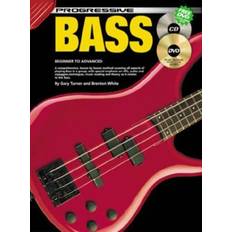 Audiobooks Progressive Bass Guitar: CD Pack: For Beginner to Advanced Students (Audiobook, CD)