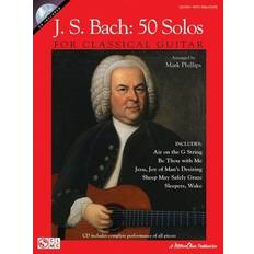 Audiobooks J.S. Bach: 50 Solos for Classical Guitar (Audiobook, CD)