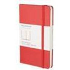 Moleskine Pocket Plain Notebook Red