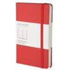 Calendriers et Blocs-notes Classic Red Notebook Ruled Pocket 9 x 14 cm