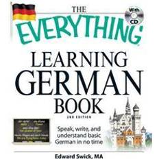 Ordböcker & Språk Ljudböcker The Everything Learning German Book: Speak, Write, and Understand Basic German in No Time (Ljudbok, CD, 2009)