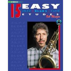 15 Easy Jazz, Blues and Funk Etudes: Tenor Sax (Instrumental Series) (Audiobook, CD, 2000)