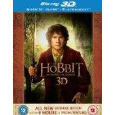 Movies The Hobbit: An Unexpected Journey - Extended Edition [Blu-ray 3D + Blu-ray] [2012] [Region Free]