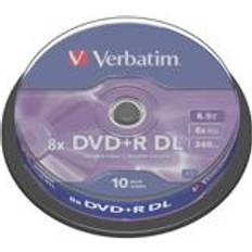 DVD+R 8.5GB 8x Spindle 10-Pack