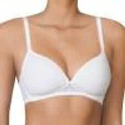 Calida Sensitive Air Soft Bra with Padding - White