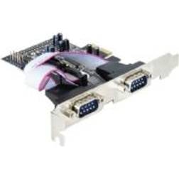 DeLock 4 X Serial PCI Express Card