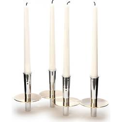 Klong Cluster Brass, Aluminium Ljusstake 12cm 4st