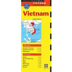 Periplus Travel Maps Vietnam (Häftad, 2014)