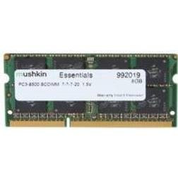 Mushkin Enhanced Essentials 8GB 204-Pin DDR3 SO-DIMM DDR3 1066 (PC3 8500) Laptop Memory Model 992019