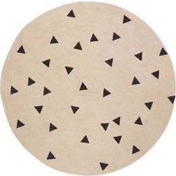 ferm LIVING Jute Carpet Triangles Small Ø100