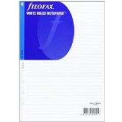 Filofax A5 White Ruled Notepaper Single (Refill)