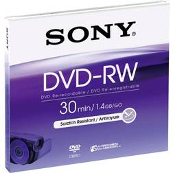 Sony DVD-RW 1.4GB 2x Jewelcase 5-Pack 8cm