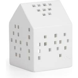 Kähler Urbania Light House Mini White Candle Holder 9.5cm