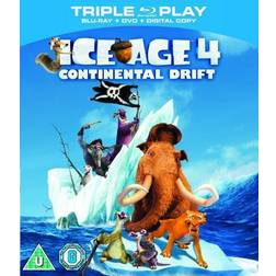 Ice Age 4: Continental Drift - Triple Play (Blu-ray + DVD + UV Copy)