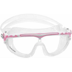 Cressi skylight lunettes de natation transparent blanc noir