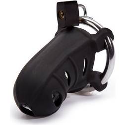 Pipedream Fantasy C-Ringz Hardcore Silicone Cock Blocker Musta