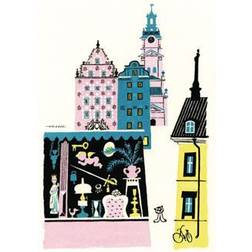 Olle Eksell Old Town 1939 Poster 50x70cm