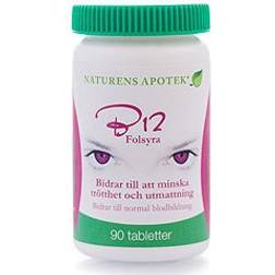 Naturens apotek B12 Folsyra 90 st