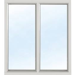 Effektfönster AFKP Aluminum Fixed Window 10x13 Aluminium Fast fönster 3-glasfönster Höjd 130cm