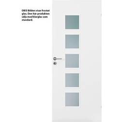 Swedoor Stable Effect Q505 Inderdør Klart glas S 0502-Y H (82.5x194cm)