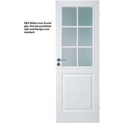 Swedoor Style SP6 Inderdør Klart glas S 0502-Y V (72.5x194cm)