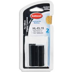 Hähnel Hl-el15 Batería Li-ion Para Nikon 1650mah