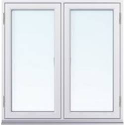 SP Fönster Balans PLUS F2 13-08 Aluminium Sidohängt fönster 3-glasfönster 130x80cm