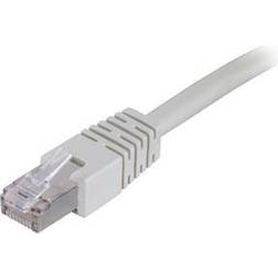 Deltaco F/UTP Cat6 RJ45 - RJ45 M-M 10m