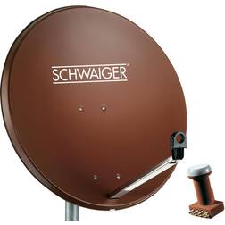 Schwaiger SAT Sans Récepteur SPI991.2SET Nombre Dabonnés 4