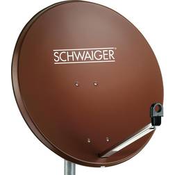 Schwaiger SPI996.2 Antenna SAT 80 cm Acciaio Rosso Mattone