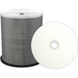 MediaRange CD-R White 700mb 52x Spindle 100-Pack Wide Inkjet