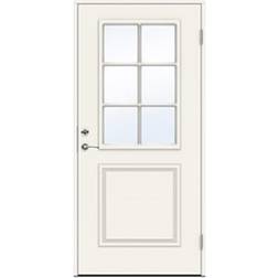 Swedoor Smetana Ytterdør Klarglass S 0502-Y V (90x200cm)