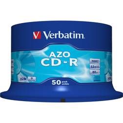 Verbatim CD-R AZO Crystal CD-R 700MB 50pieza(s)