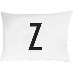 Design Letters Z Hovedpudebetræk Black/White (70x50cm)