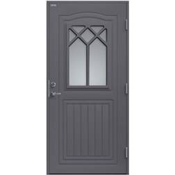 Diplomat Linnea Ytterdörr Klarglas S 6502-B H (90x210cm)