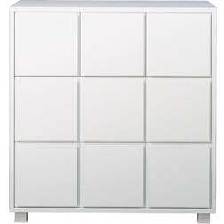 Scherlin Bureau White Chest of Drawer 90x95cm