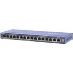 Netgear ProSafe 16 Port 10/100 Desktop Switch (FS116P)