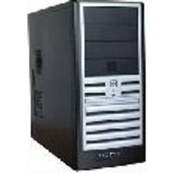 DTK WT-VE05BS-400 Mid Tower 400W / Black/ Silver