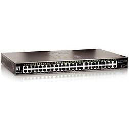 LevelOne 48-Port 10/100Mbps + 2 Gigabit Ports + 1 SFP Port Rackmount Switch (GSW-5150)