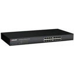 Intellinet 16-Port 10/100/1000Mbps Rackmount Switch (524148)