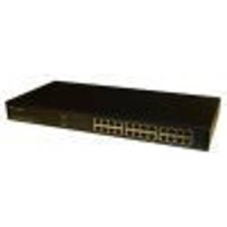 Dynamode SW240010-R 24-Port 10/100 N-Way Rackmount Switch (SW240010-R)