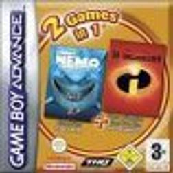 2 games in 1 : Finding Nemo / The Incredibles (GBA)