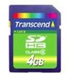 Transcend SDHC Std Class 4 4GB