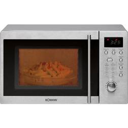 Bomann MWG 2211 U CB Grey, Black, Silver, Stainless Steel