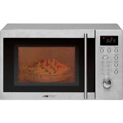 Clatronic MWG 778 U Silver, White, Grey, Stainless Steel